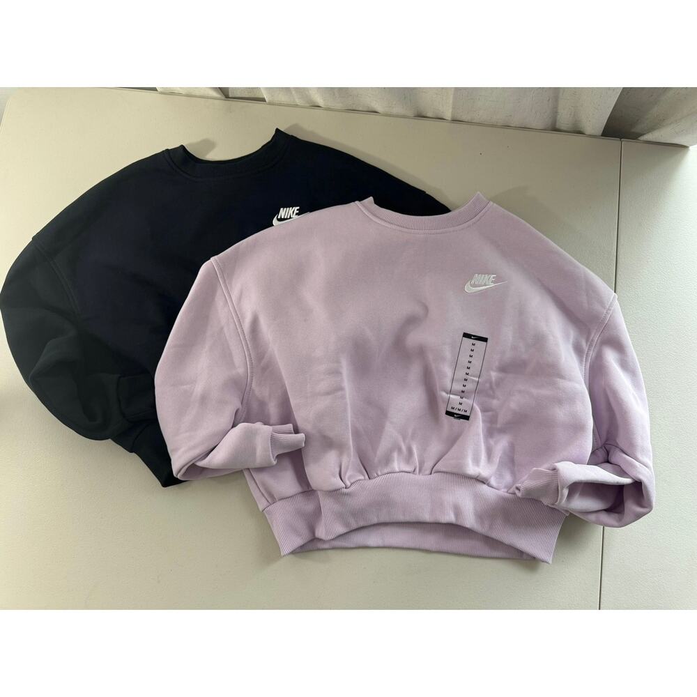 Nike sweatshirt bundle size med, black and pink